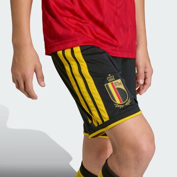 ADIDAS PERFORMANCEregular Sportske hlače 'Belgium 26 Home Kids' - crna boja