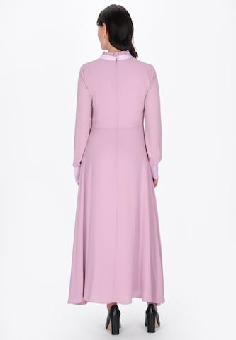 Robe usha BLACK LABEL en violet