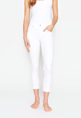 Angels Slim fit Jeans 'Ornella' in White: front