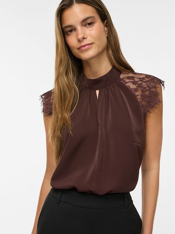 VILA Bluse 'VISimply' in Braun