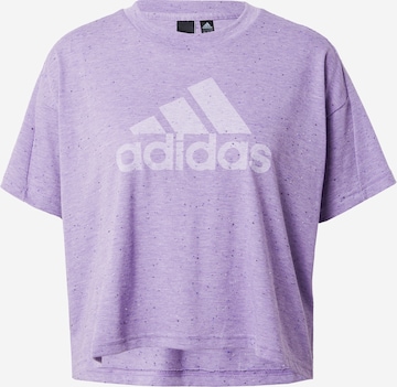 ADIDAS SPORTSWEAR - Camiseta funcional 'Future Icons Winners' en lila: frente