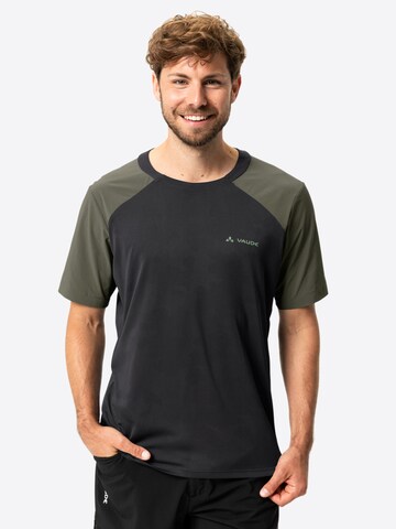 VAUDE Functioneel shirt 'Moab' in Zwart: voorkant