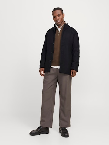 Manteau mi-saison 'JWHDUANE' JACK & JONES en noir
