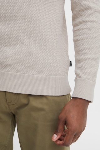 Casual Friday Stricktroyer 'Karlo' Structured Zipper Knit in Grau