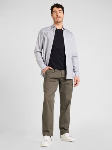 Regular Pantalon chino Lindbergh en vert