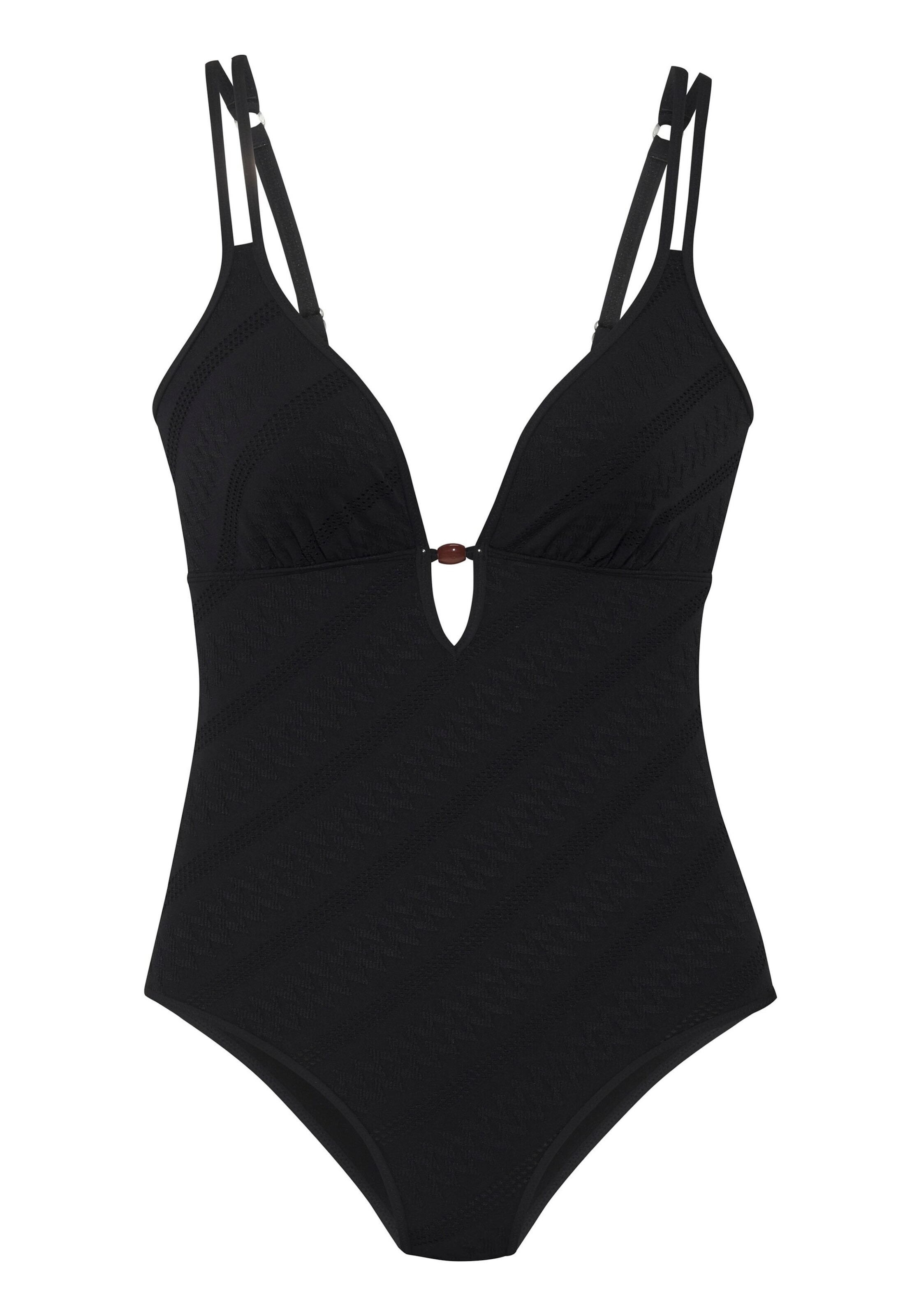 s.Oliver Swimsuit in Black: front