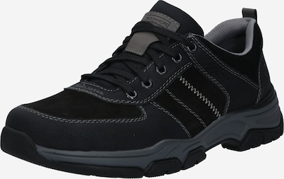 RIEKER Sportieve veterschoen in de kleur Taupe / Donkergrijs / Zwart, Productweergave