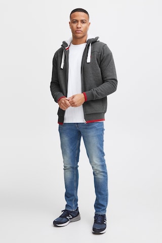 !Solid Kapuzensweatjacke 'Benjamin' in Grau