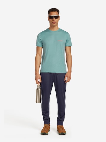 T-Shirt fonctionnel 'Tech Lite' ICEBREAKER en bleu : devant
