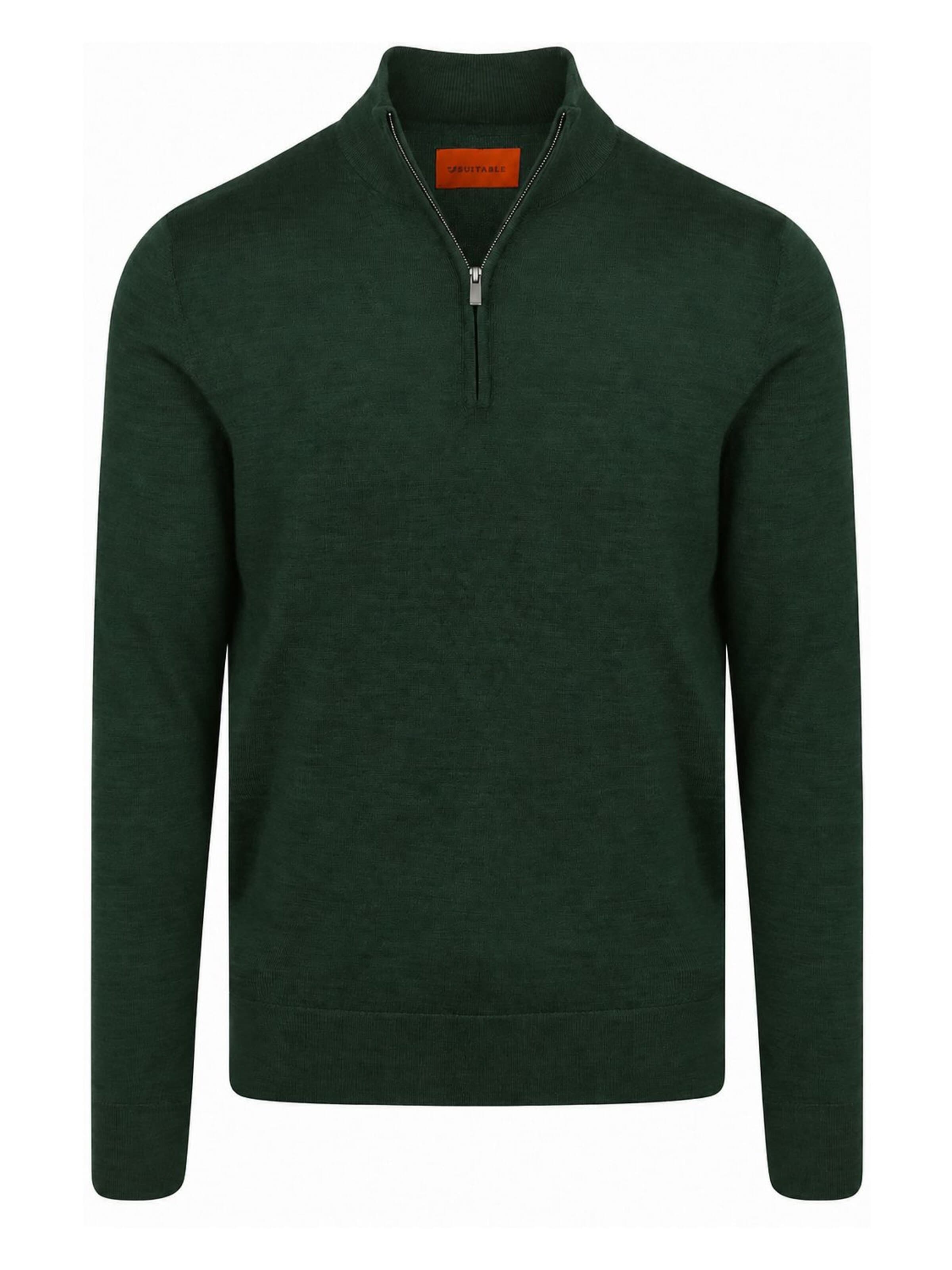 Suitable Shirt in Green: front