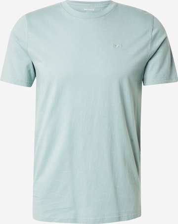 T-Shirt HOLLISTER en vert : devant