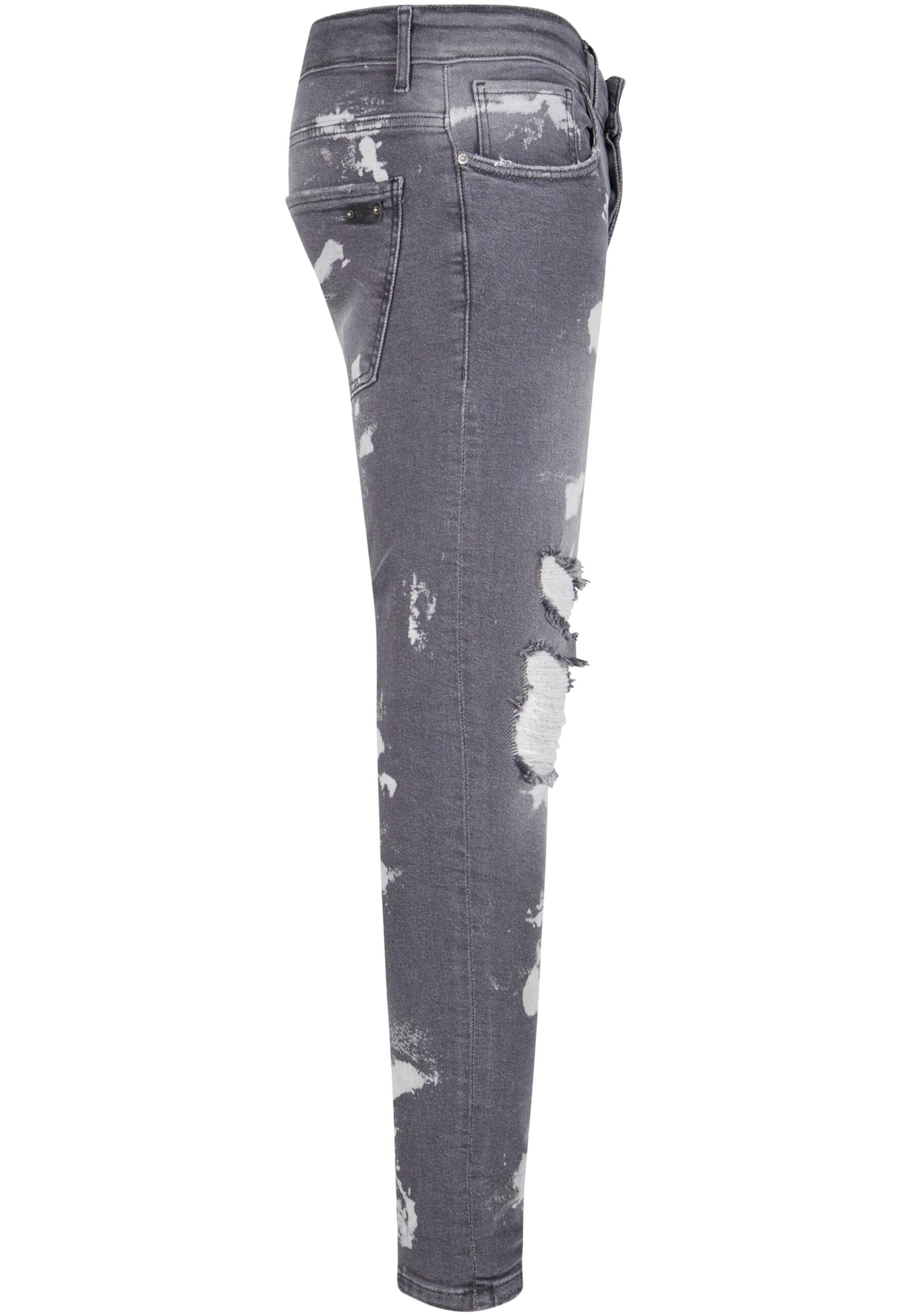 2Y Premium Regular Jeans in Grau