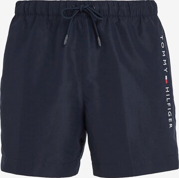 Tommy Hilfiger Underwear Board Shorts in Blue: front