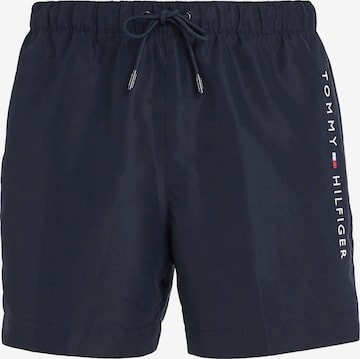 Shorts de bain Tommy Hilfiger Underwear en bleu : devant