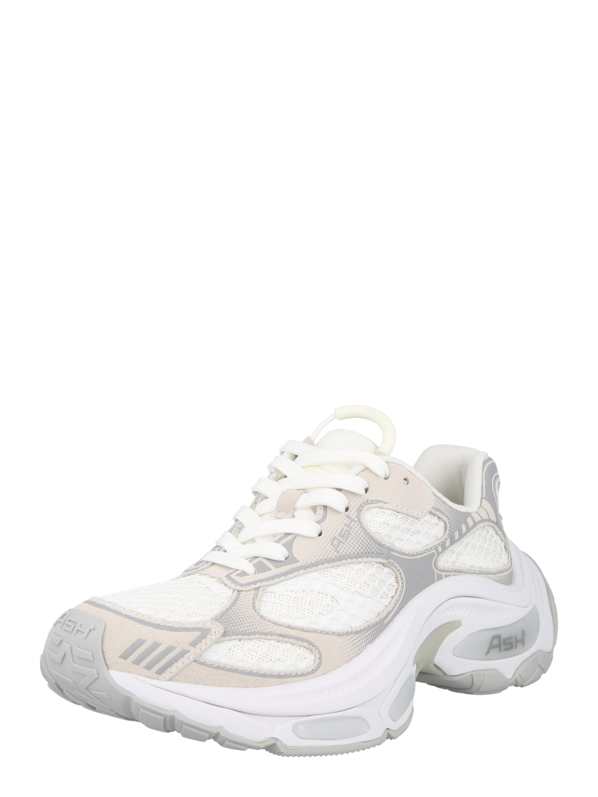 ASH - Sapatilhas baixas 'DRAGON06' em branco: frente