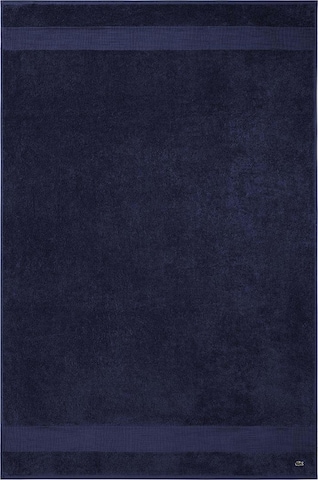 LACOSTE Handtuch 'LLECROCO' in Blau: Vorderseite