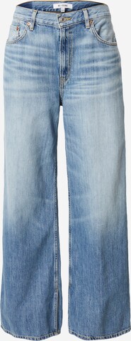 RE/DONE Wide leg Jeans in Blue: front