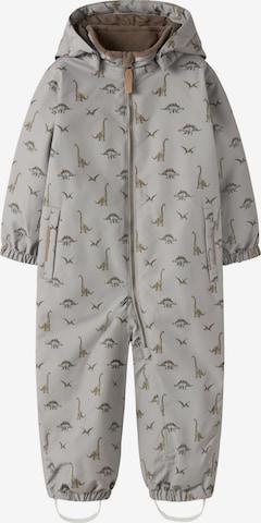 Lil'Atelier Regular Functioneel pak 'LASnow 10' in Grijs: voorkant