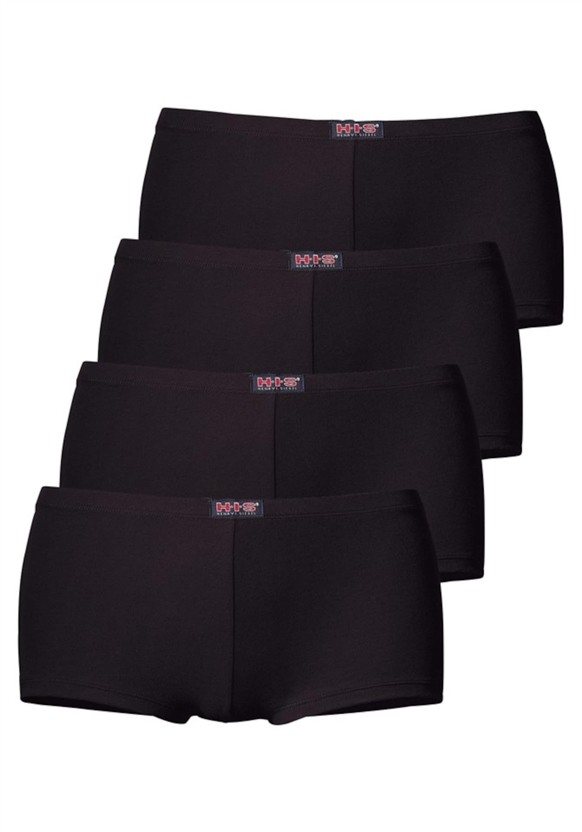 juoda H.I.S Kelnaitės paaukštintu liemeniu: priekis