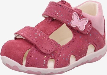 SUPERFIT Sandal 'Fanni' i rosa: framsida