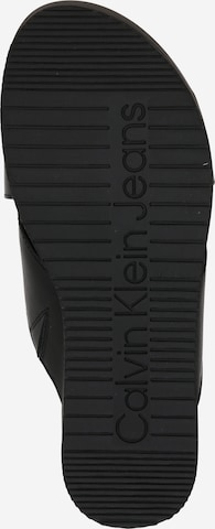 Calvin Klein Jeans Pantolette in Schwarz