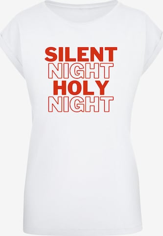 F4NT4STIC Shirt in Wit: voorkant