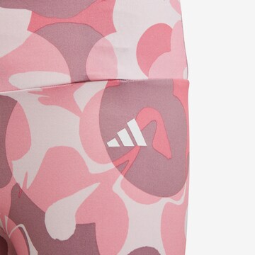 ADIDAS PERFORMANCE Skinny Sporthose 'TRAINING ESSENTIALS' in Pink