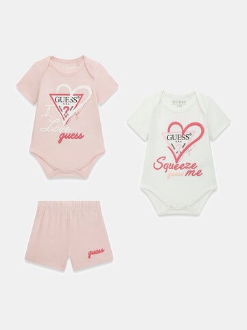 GUESS Set in Pink: front