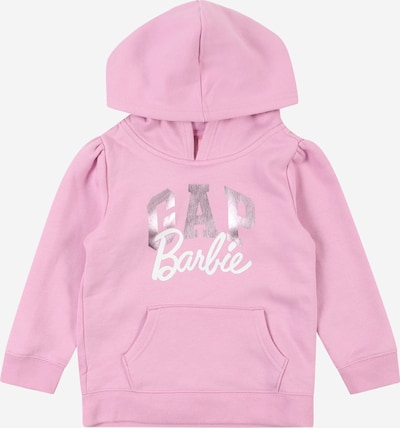 GAP Sweatshirt 'V-MATT' in rosa / silber / weiß, Produktansicht