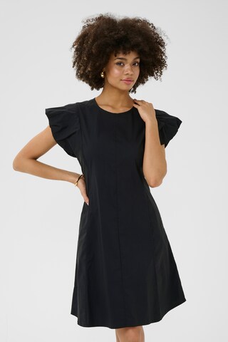 Robe CULTURE en noir : devant