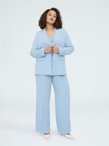 Fiorella Rubino Blazers in Blauw: voorkant