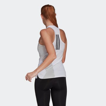 ADIDAS SPORTSWEAR Sports top 'Designed To Move' in White