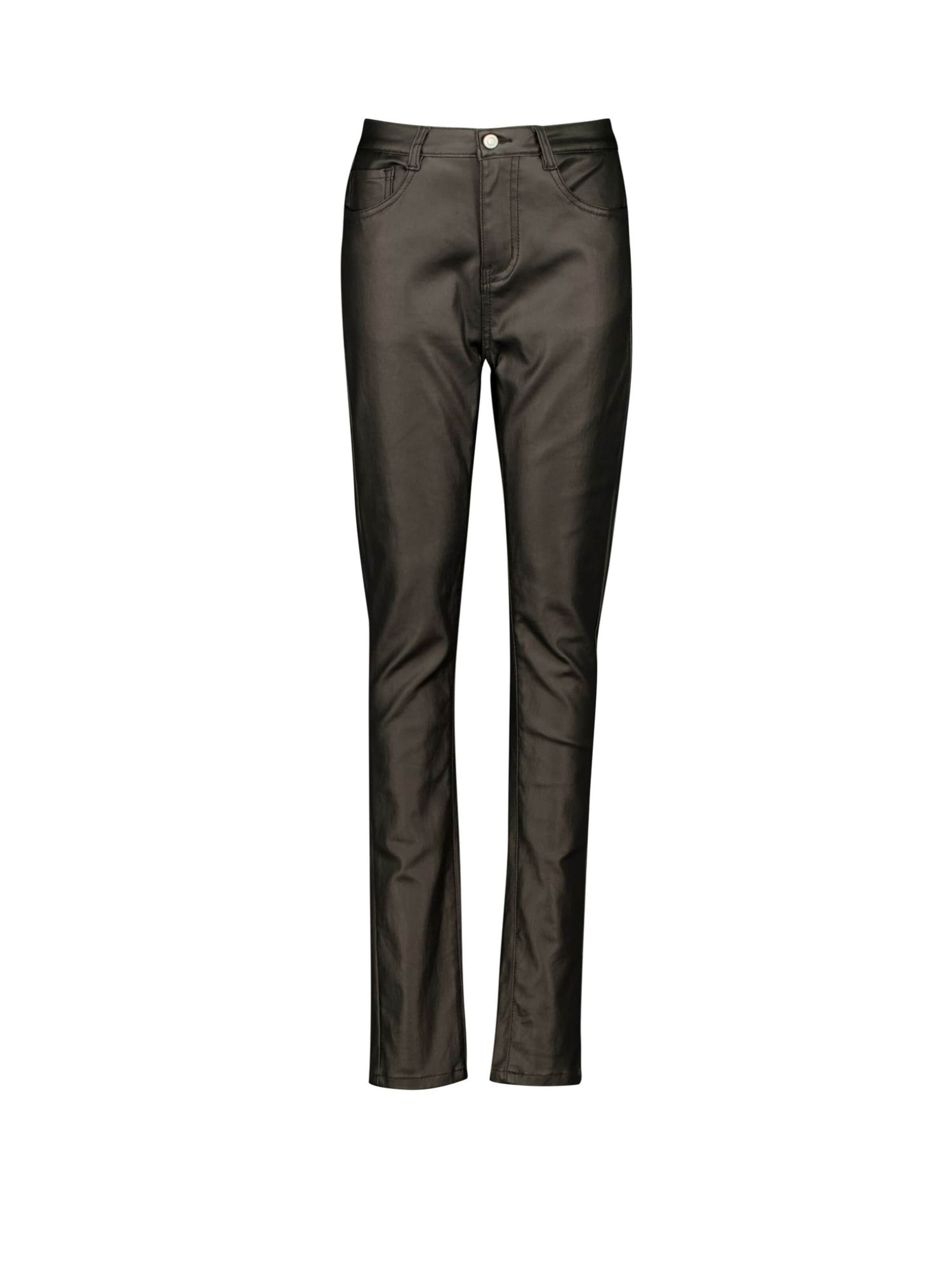 Coupe slim Pantalon Deeluxe en noir : devant