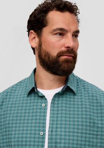 s.Oliver Men Big Sizes Regular Fit Hemd in Blau