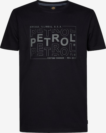 Petrol Industries T-Shirt in Schwarz: Vorderseite