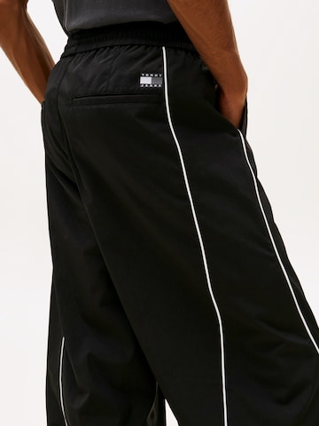 Tommy Jeans Baggy Hose 'THEO' in Schwarz