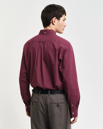 GANT Regular Fit Hemd in Rot