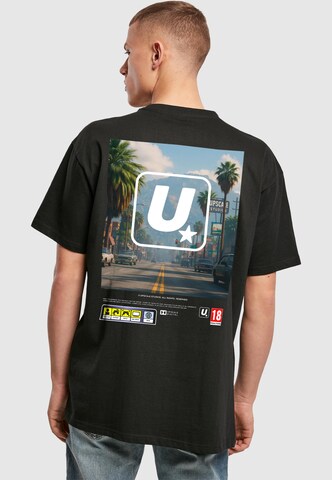 T-Shirt 'UpCity' MT Upscale en noir : devant