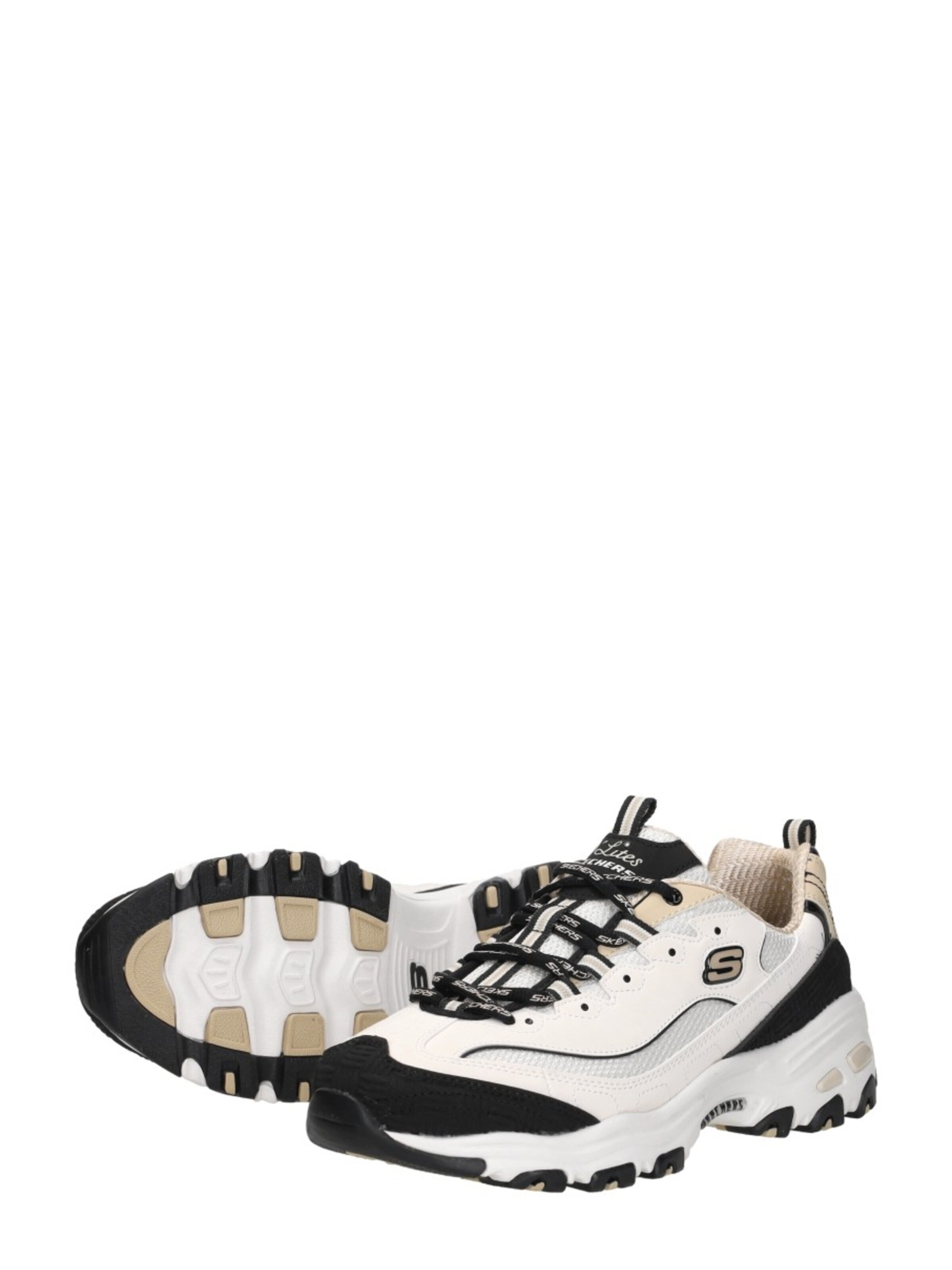 Baskets basses 'D'Lites - Retro Rewind' SKECHERS en noir