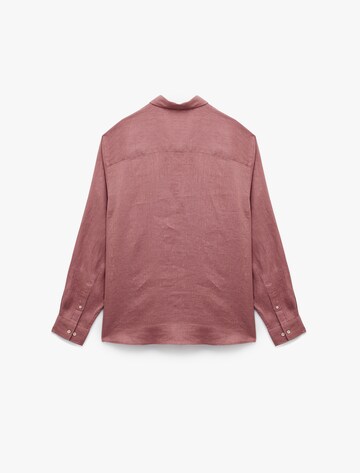 Koton Regular fit Button Up Shirt in Pink