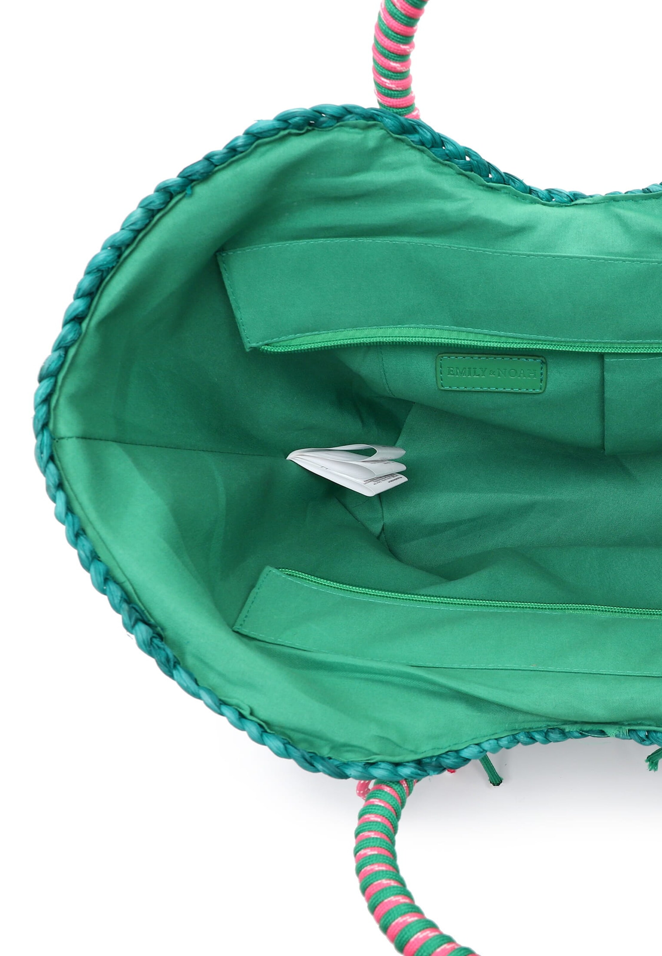 Emily & Noah Shopper 'Jolanda' in Grün