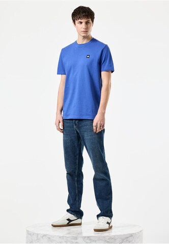 Weekend Offender Shirt 'Cannon Beach Badge' in Blue