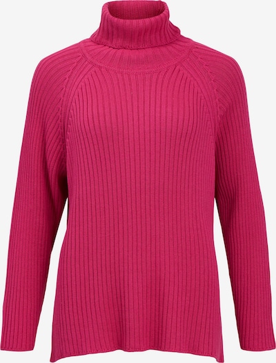 OBJECT Pullover 'Line' in pink, Produktansicht