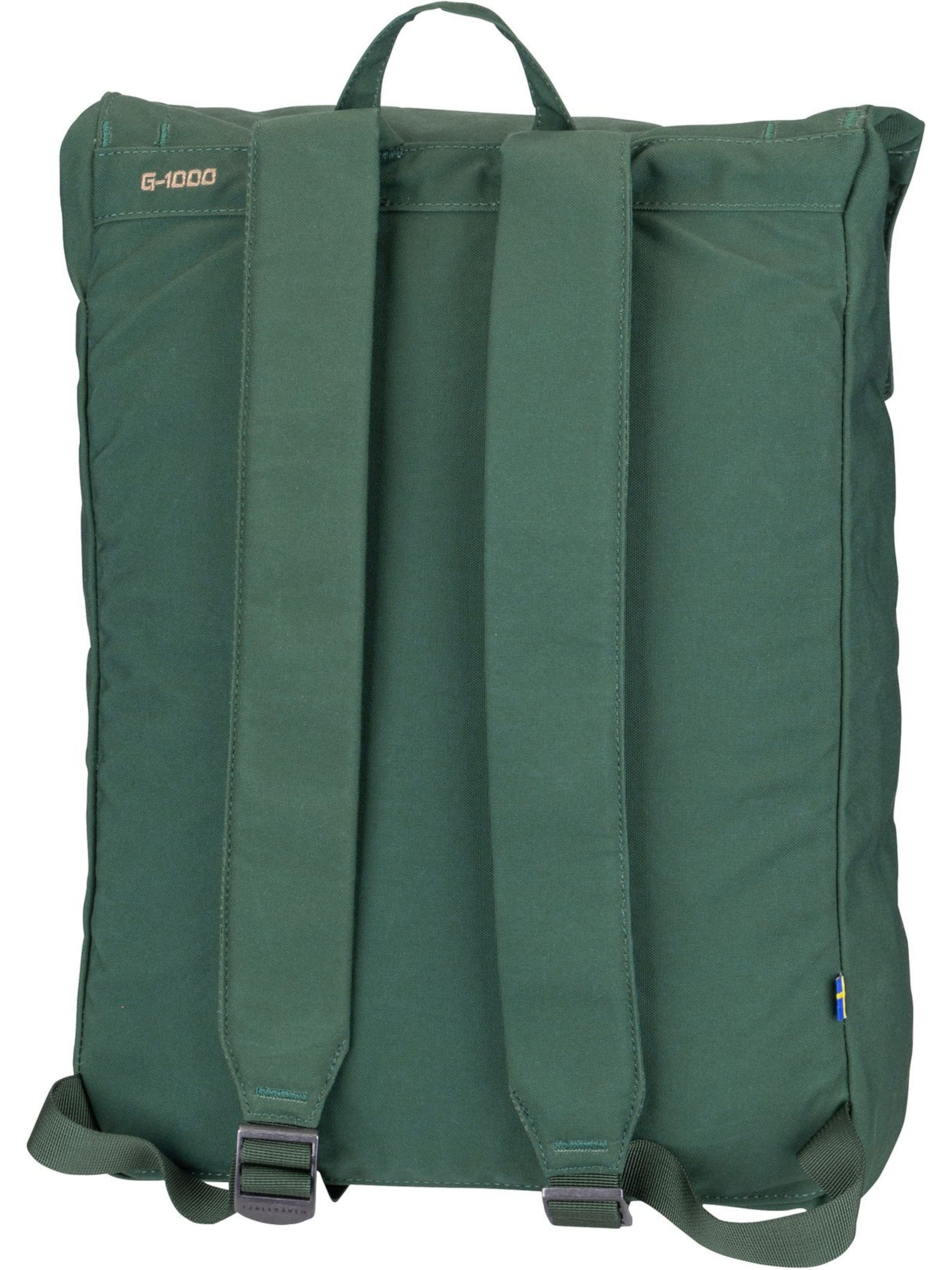 Fjällräven Rugzak 'Foldsack No.1' in Groen