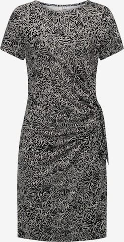 RagwearHaljina 'Knotta' - crna boja: prednji dio