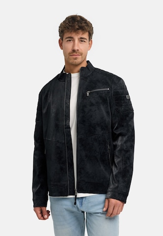 INDICODE JEANS Between-season jacket 'Maxhole' in Black: front