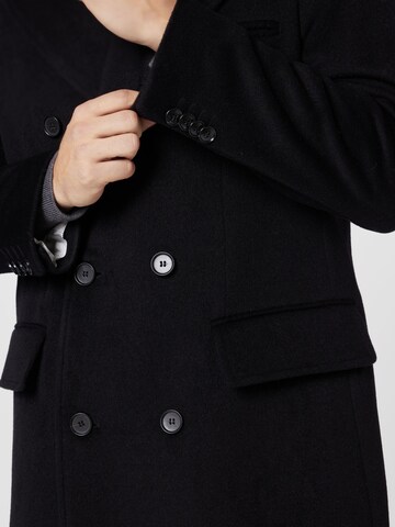 Tiger of Sweden Between-seasons coat 'HENNRI' in Black