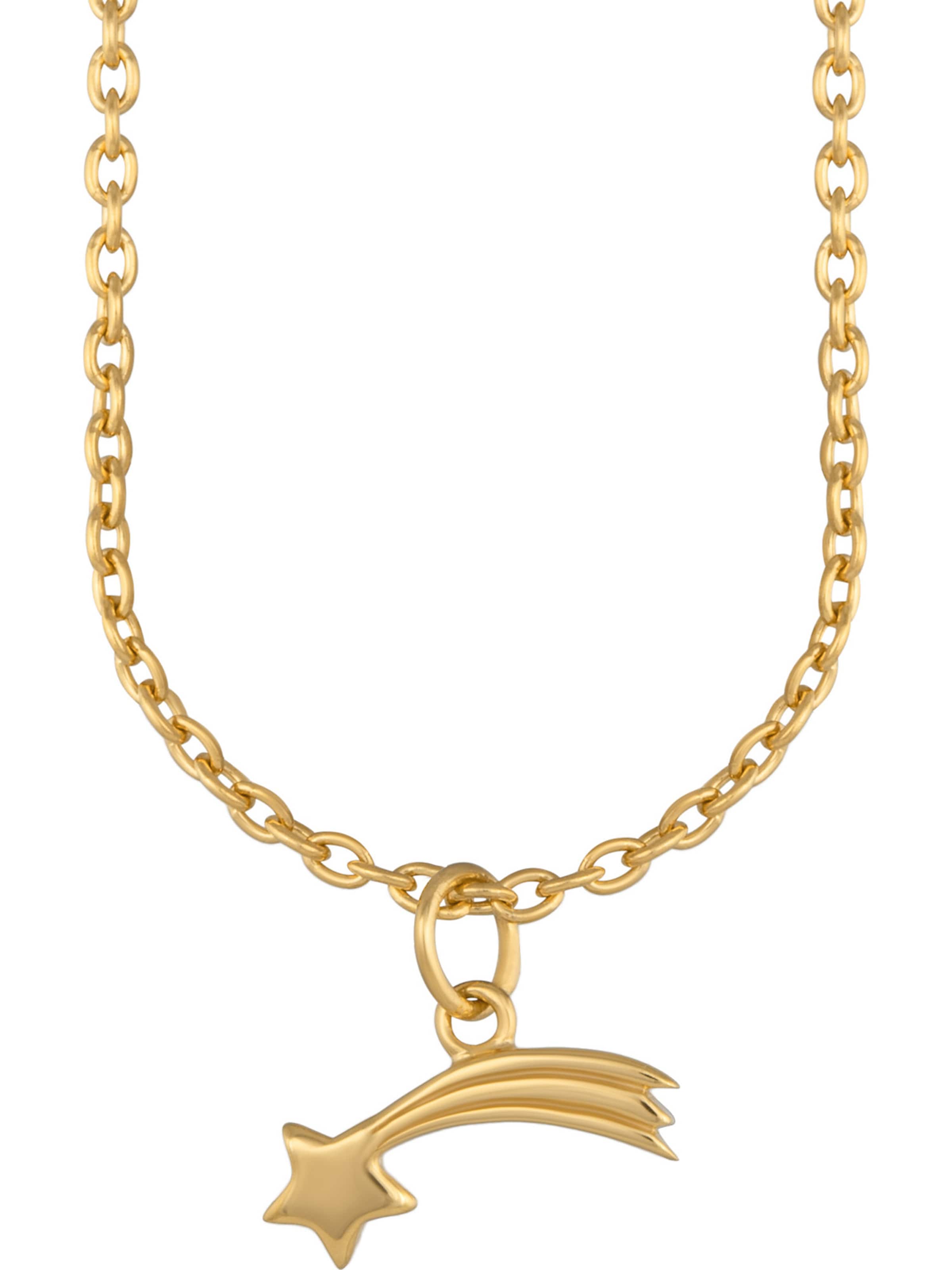 Chaîne caï en or : devant