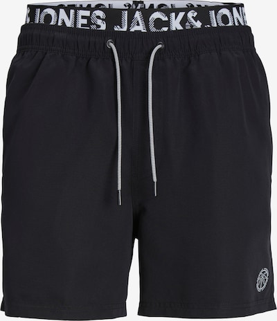 L dydžio Maudymosi trumpikės 'JPSTFiji' iš JACK & JONES, spalva – juoda / balta, Prekių apžvalga