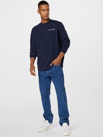 JACK & JONES Loosefit Jeans 'Chris' i blå